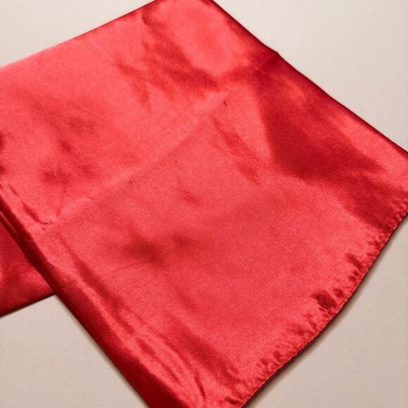 Vibrant Red Headscarf G29 - Picture 3 of 4